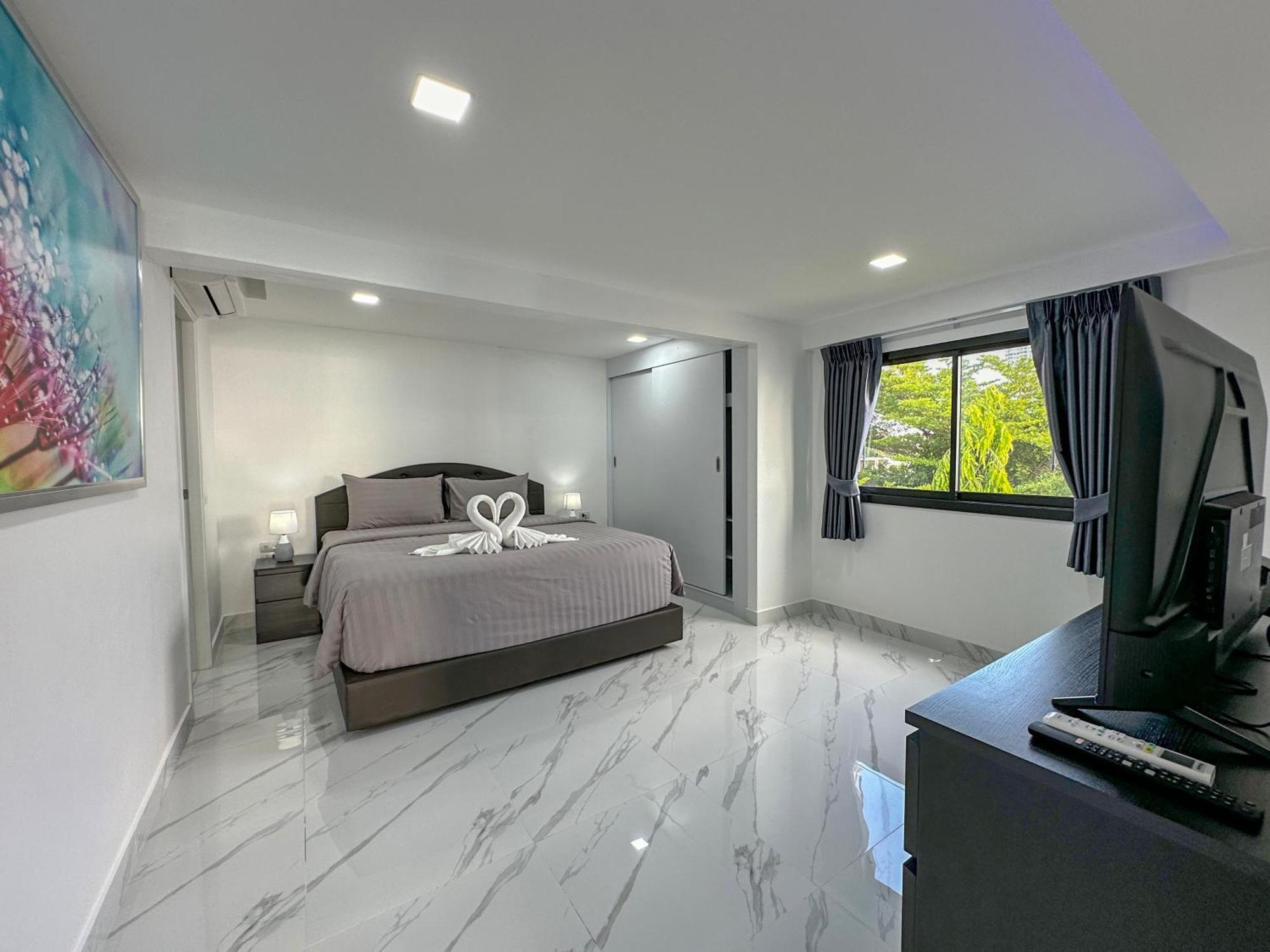 Stunning Beachfront View Luxurious Apartment 40 Jomtien Beach Eksteriør billede